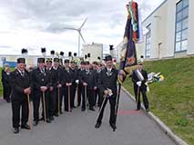 Aufstellung zur Parade
