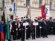 Abnahme der Parade