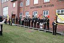 Abnahme der Parade